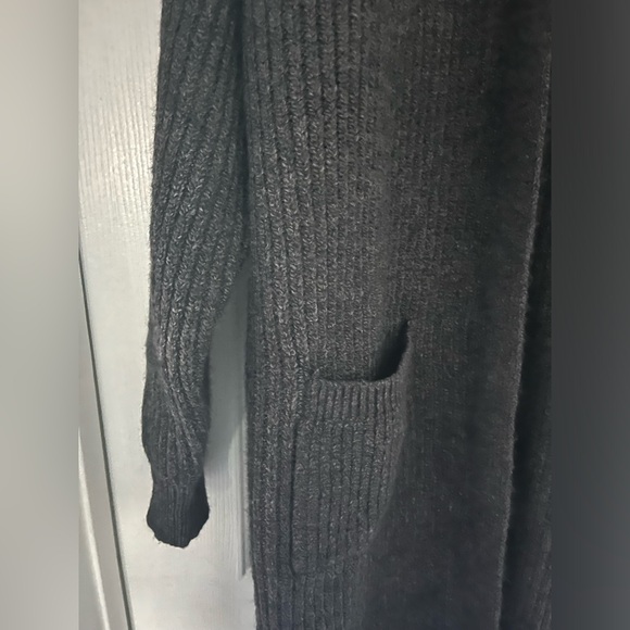 Dark gray duster cardigan - Picture 5 of 7